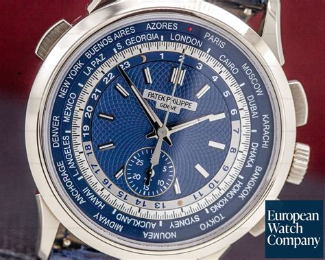 Patek Philippe World Time Chronograph .